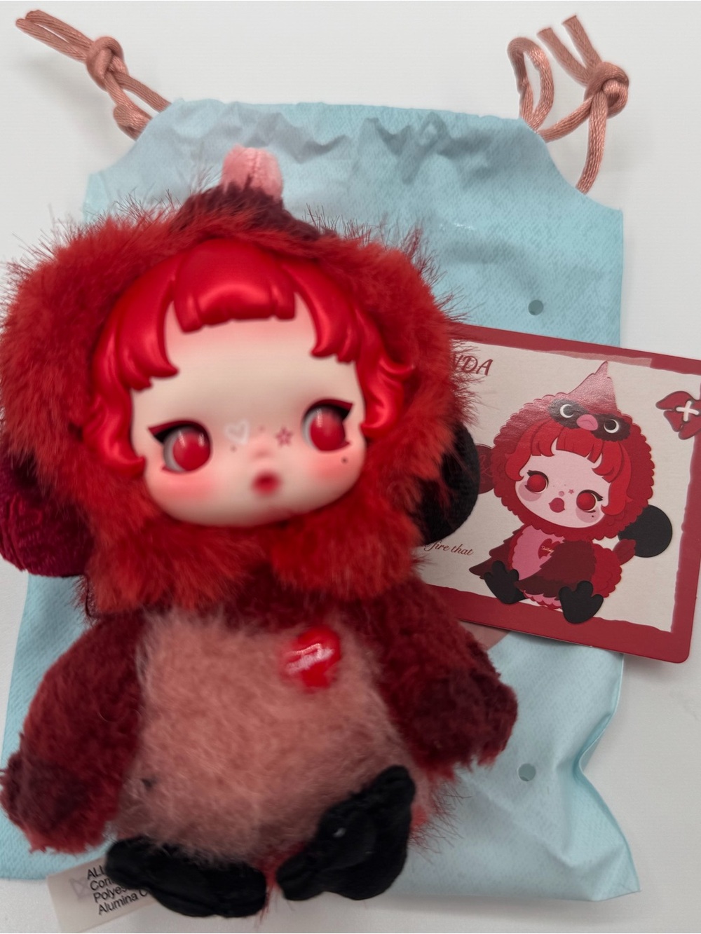 Pop Mart Dear Birds Series Plush Pendant Blind Box - Skullpanda